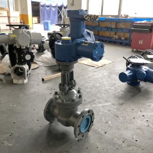 礦用電動閥門MKZ941H-40 DN150防爆（礦山、冶