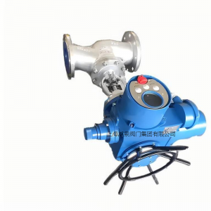 電動截止閥J941H-64  DN150（耐磨、耐高溫、