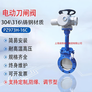 電動(dòng)暗板刀形閘閥PZ973H/F/X-/10/16  DN200